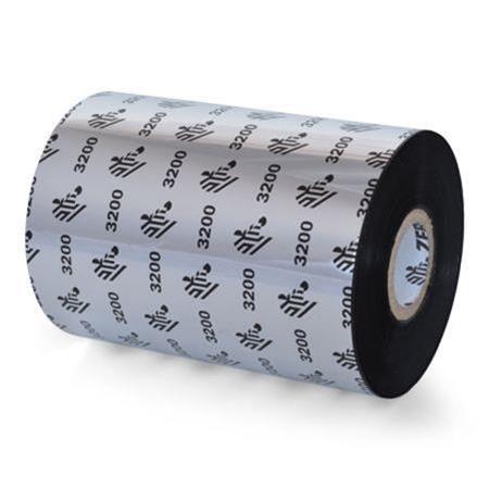 Zebra 03200BK11030 Original Wax/Resin Printer Ribbon 3200 (110mm x 300m ...