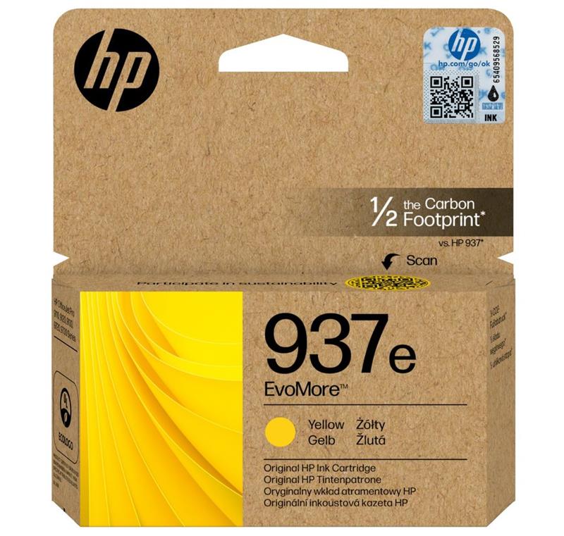 HP 937e (4S6W8NE) Yellow Original High Capacity Ink Cartridge