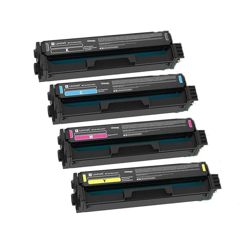 999inks Compatible Multipack Lexmark 20N2XK0-Y0 1 Full Set Extra High Capacity Toner Cartridges