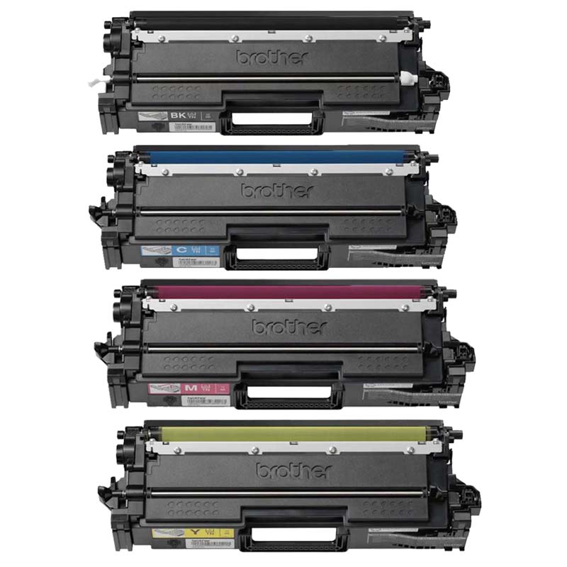 Brother TN821XXLBK/Y Full Set Original Extra High Capacity Laser Toner Cartridges