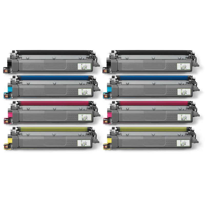 999inks Compatible Multipack Brother TN249 2 Full Sets Extra High Capacity Laser Toner Cartridges