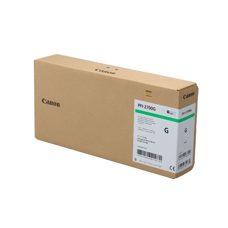 Canon PFI-2700G Green Original Ink Cartridge (700ml)