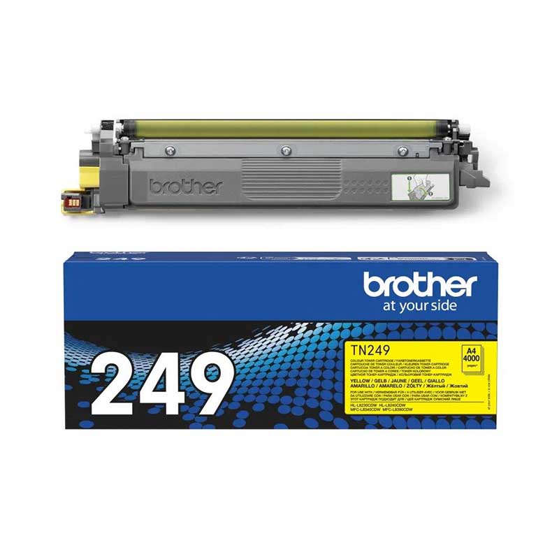 Brother TN249Y Yellow Original Extra High Capacity Toner Cartridge