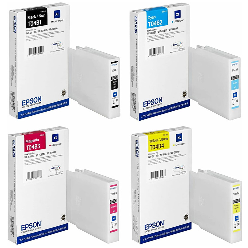 Epson T04B1/B4 Full Sets Original Inks