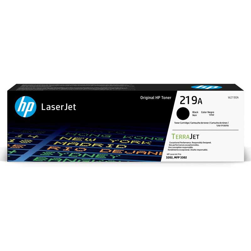 HP 219A (W2190A) Black Original Standard Capacity Toner Cartridge