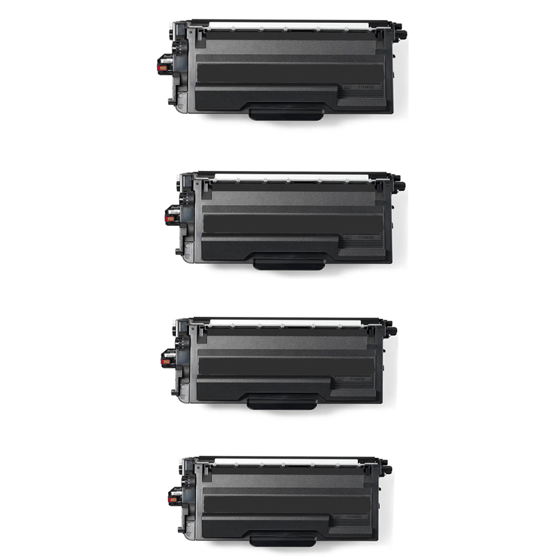 999inks Compatible Quad Pack Brother TN3600 Black Standard Capacity Laser Toner Cartridges