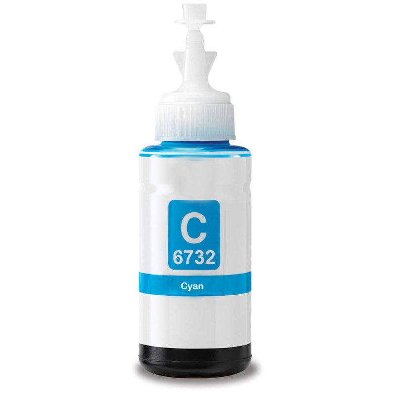 999inks Compatible Cyan Epson T6732 Ink Bottle