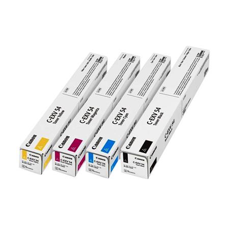 Canon C-EXV54 Full Set Original Laser Toner Cartridges