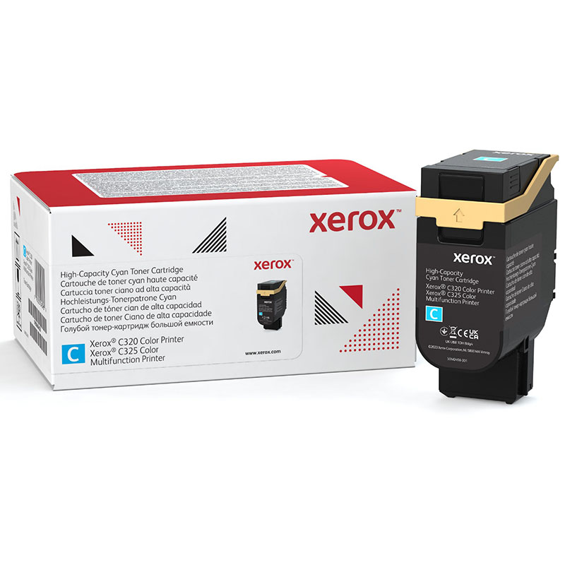 Xerox 006R04828 Cyan Original High Capacity Toner Cartridge