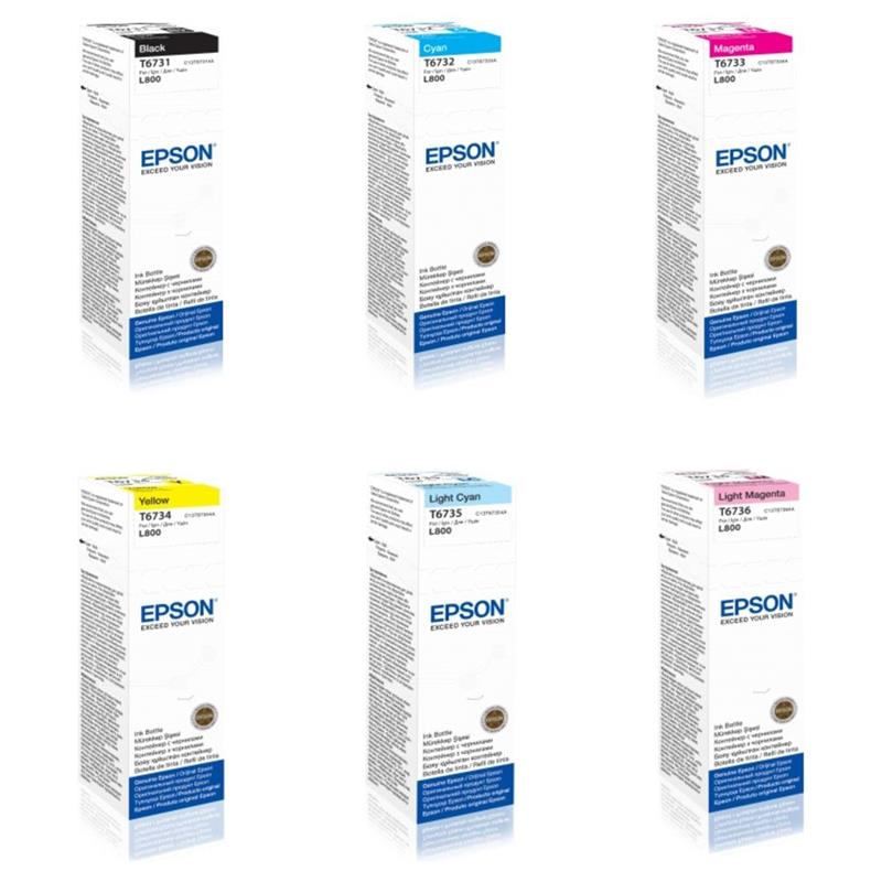 Epson T6731/6 Full Set Original Ink Bottles