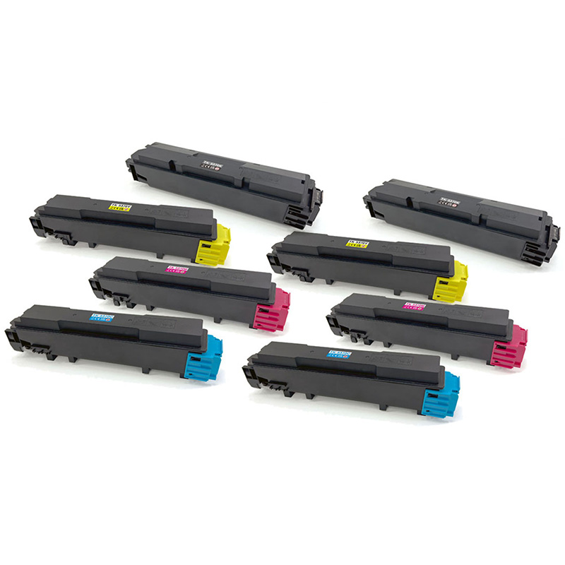 999inks Compatible Multipack Kyocera TK-5370K/Y 2 Full Sets Laser Toner Cartridges