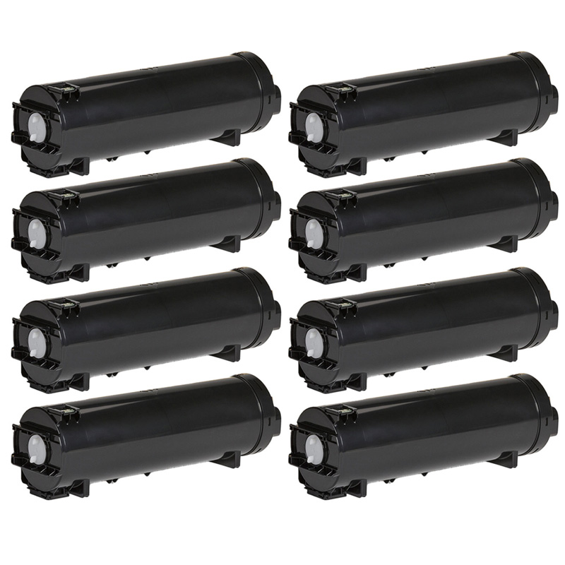 999inks Compatible Eight Pack Xerox 106R03942 Black High Capacity Laser Toner Cartridges