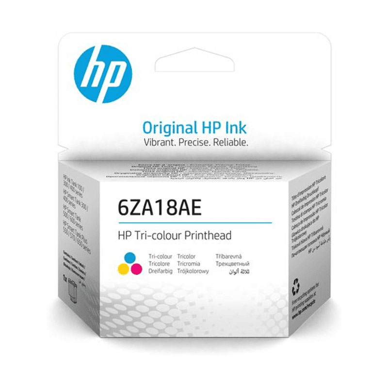 HP 6ZA18AE Tri-Colour Original Printhead