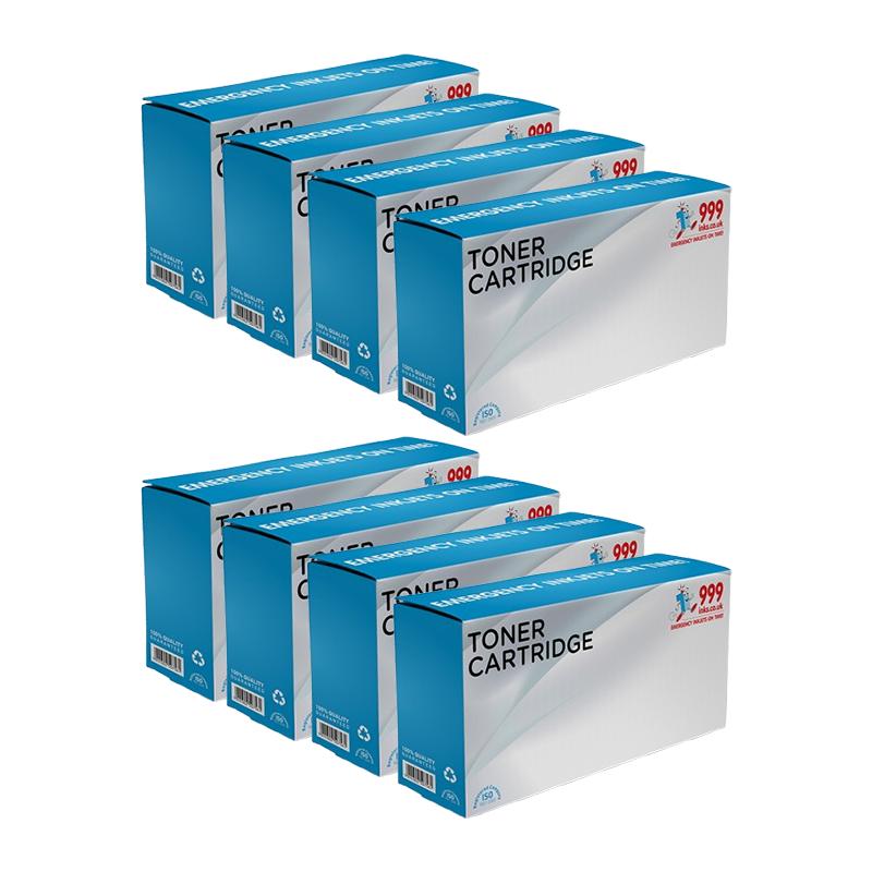 999inks Compatible Multipack Lexmark 24B7178-81 2 Full Sets Laser Toner Cartridges