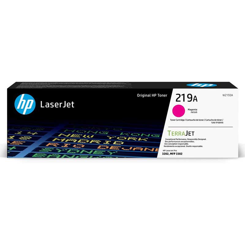 HP 219A (W2193A) Magenta Original Standard Capacity Toner Cartridge