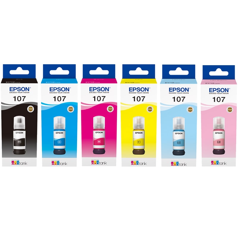 Epson 107 Full Set Original Inkjet Printer Cartridges