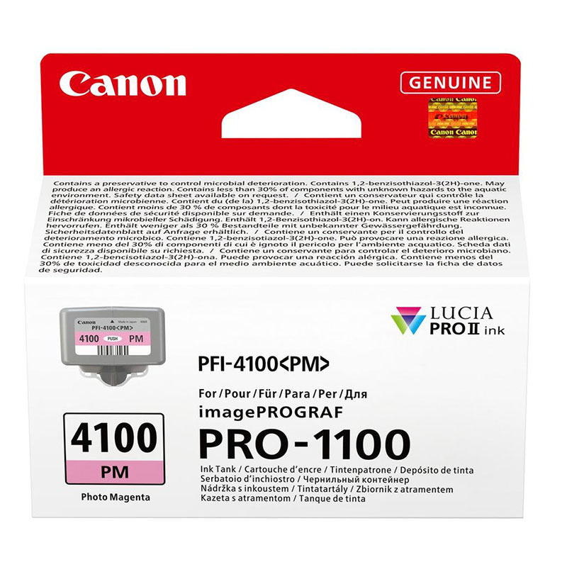 Canon PFI-4100PM Photo Magenta Original Ink Cartridge