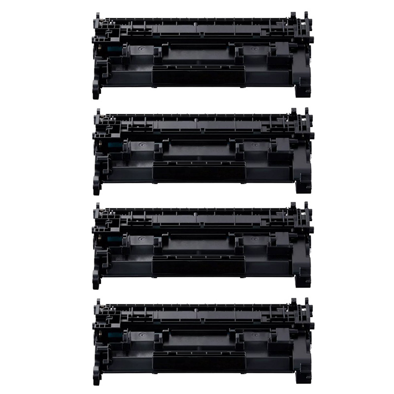 999inks Compatible Quad Pack Canon 070 Black Standard Capacity Laser Toner Cartridges