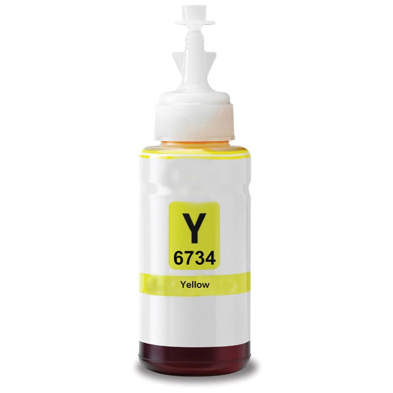 999inks Compatible Yellow Epson T6734 Ink Bottle