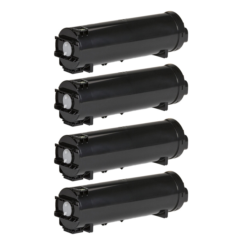 999inks Compatible Quad Pack Xerox 106R03944 Black Extra High Capacity Laser Toner Cartridges