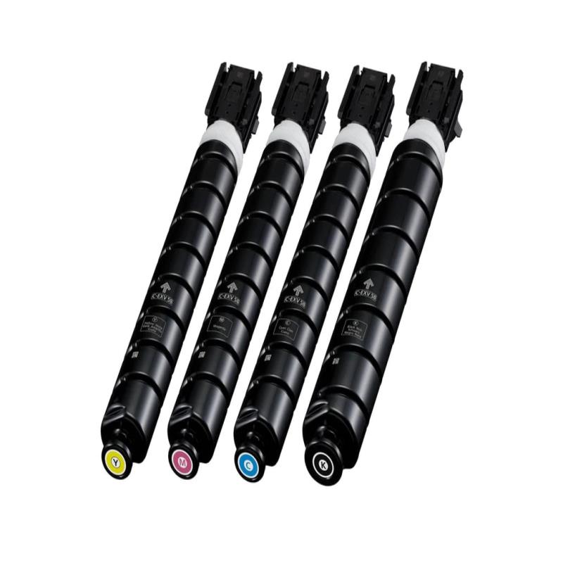 999inks Compatible Multipack Canon C-EXV58BK/C/M/Y 1 Full Sets Laser Toner Cartridges