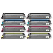 999inks Compatible Multipack Brother TN249 2 Full Sets Extra High Capacity Laser Toner Cartridges