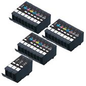 999inks Compatible Multipack Canon CLI-65 3 Full Sets + 3 FREE Black Inkjet Printer Cartridges