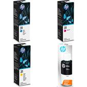 HP 32XL Black and 31 C/Y/M Original Ink Cartridge Multipack