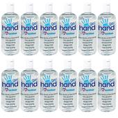 Liquid Gel Hand Sanitiser 70 Percent Alcohol - 500ml (Pack of 12)