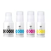 999inks Compatible Multipack Canon GI-41PGBK/C/M/Y 1 Full Set Original Ink Bottles