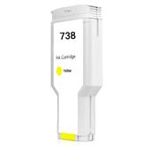 999inks Compatible Yellow HP 738 High Capacity Ink Cartridge (Replaces HP 676M8A)