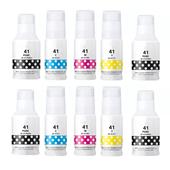 999inks Compatible Multipack Canon GI-41PGBK/C/ 2 Full Sets + 2 FREE Black Original Ink Bottles