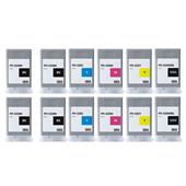 999inks Compatible Multipack Canon PFI-030 2 Full Sets + 2 FREE BLACK Inkjet Printer Cartridges