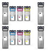 999inks Compatible Multipack Epson T05A1/A4 2 Full Sets + 2 FREE Black Inkjet Printer Cartridges