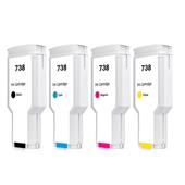 Compatible Multipack HP 738 High Capacity Full Set