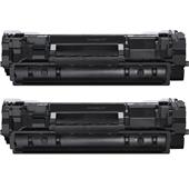 999inks Compatible Twin Pack Canon 071 Black Standard Capacity Laser Toner Cartridges